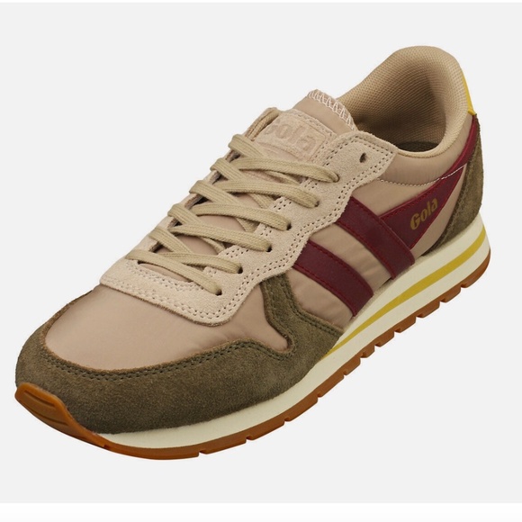 ✨ NEW! Gola Daytona Chute Trainers - Bone Khaki - Size 8 ✨ - Picture 2 of 12